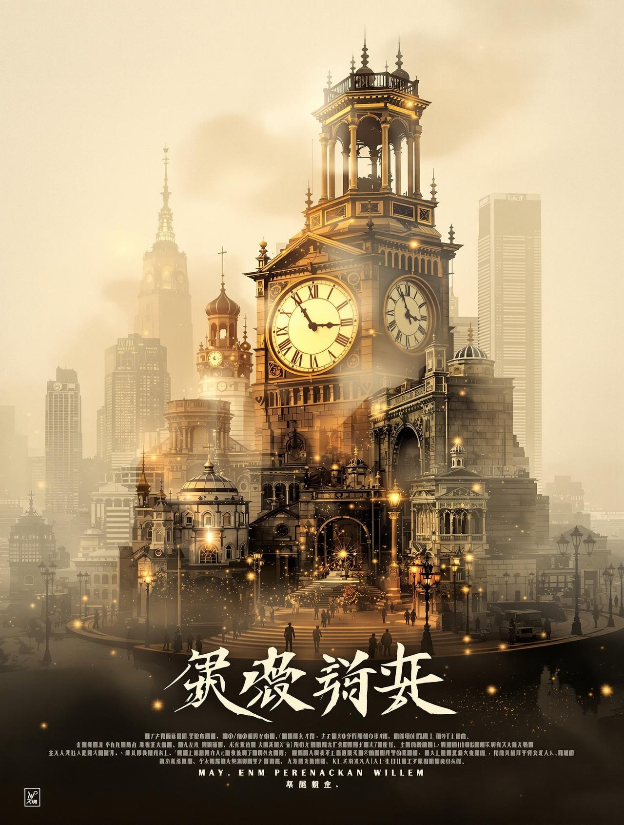 时光旅人 海报 - 穿越爱情影视作品，由飓风影视出品